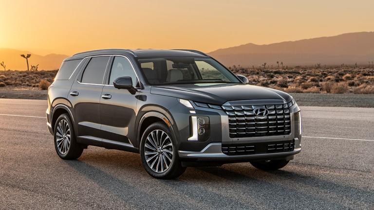 2025 Hyundai Palisade parked outside.
